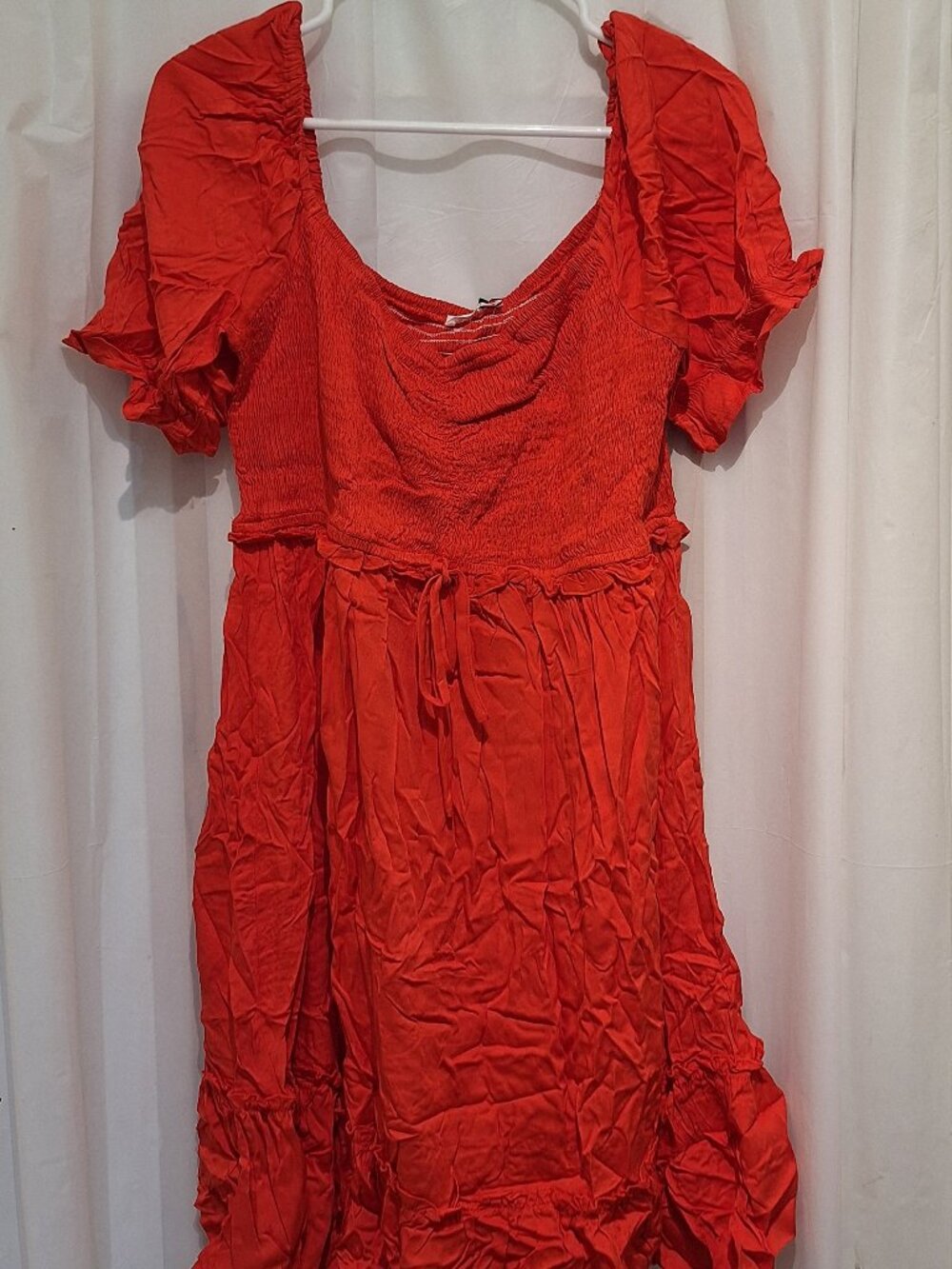 Red Summer/Sun Dress PLUS SIZE 18W NWT Very Cute